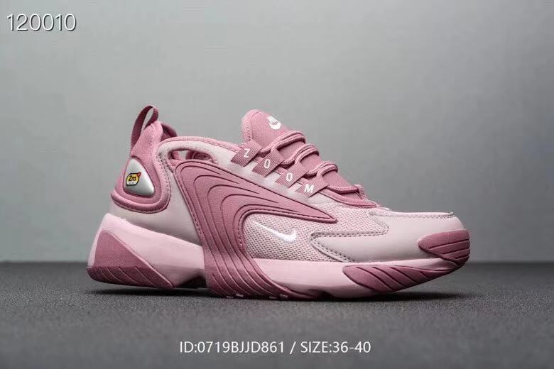 New Women Nike M2K Tekno Pink Shoes - Click Image to Close